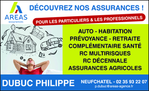 AREAS ASSURANCES PHILIPPE DUBUC Neufchâtel-en-Bray, Assurance, Courtier assurances