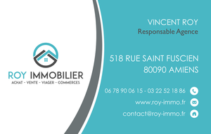 ROY IMMOBILIER Amiens, Agence immobilière