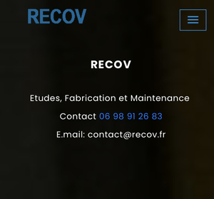 RECOV  Sucy-en-Brie, Maintenance industrielle, Bureau d'études