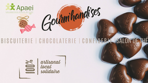 Gourm'hand'ises Saint-André-sur-Orne, Centre pour handicapés, Chocolatier, Patisserie chocolaterie, Traiteur