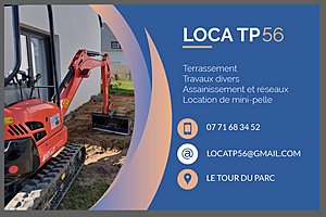 LOCATP56 Le Tour-du-Parc, Entreprise terrassement