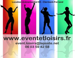 Event et Loisirs Clermont-Ferrand, Evenement, Agence événementiel, Location, Location vidéoprojecteur, Matériel restauration, Prestataire de service