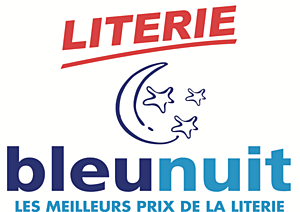 Literie Bleu Nuit Lens, TPE